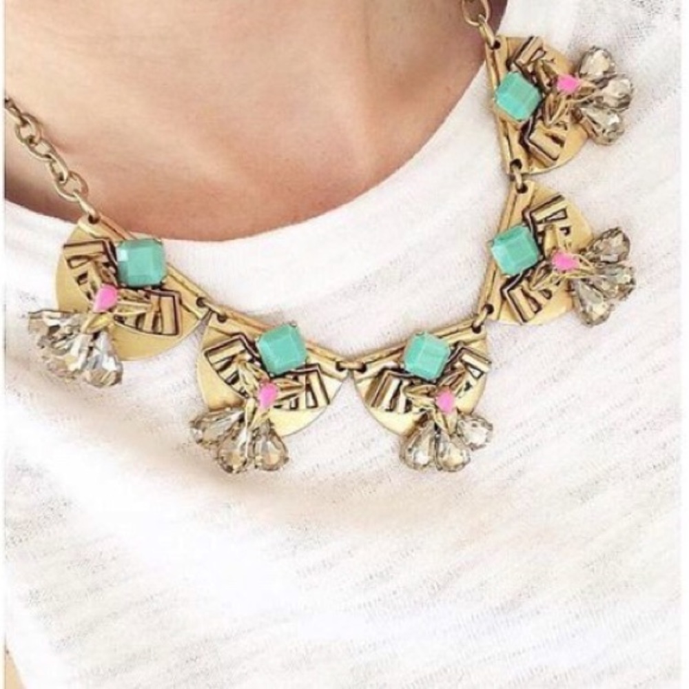 Stella & Dot | Retro Devina NEW Statement Necklace - Picture 7 of 8
